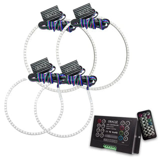 Oracle Lighting Halo Kit: Jeep Grand Cherokee 2008-2010 w/ ColorSHIFT 2.0 Controller