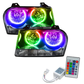 Oracle ColorSHIFT SMD Headlight: Chrysler 300 2005-2010 w/ Simple Controller