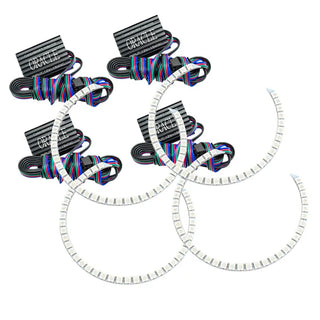 ORACLE Lighting Halo Kit: Jeep Grand Cherokee 1999-2004 w/ ColorSHIFT