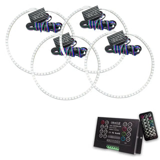 Oracle Lighting Halo Kit: Jeep Grand Cherokee 2005-2010 w/ ColorSHIFT 2.0 Controller