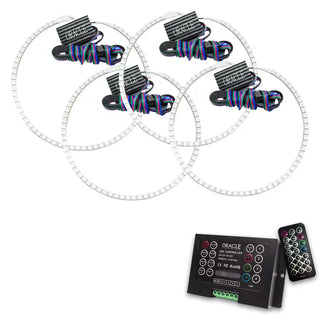 Oracle Lighting Halo Kit: Jeep Grand Cherokee 2005-2010 w/ ColorSHIFT 2.0 Controller