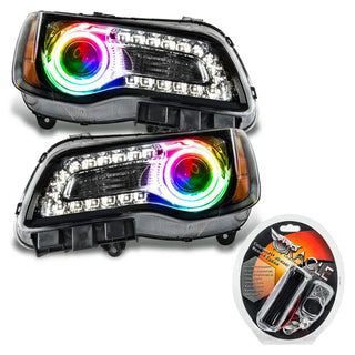 Oracle Lighting Black SMD Headlight: Chrysler 300 2011-2014