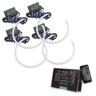 Oracle Lighting Halo Kit: Jeep Grand Cherokee 2011-2013 w/ ColorSHIFT 2.0 Controller