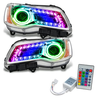 Oracle Lighting Chrome SMD Headlight: Chrysler 300 2011-2014 w/ Simple Controller