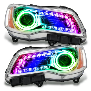 Oracle Chrome ColorSHIFT DRL SMD Headlight: Chrysler 300 2011-2014