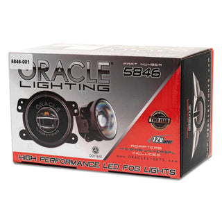 ORACLE Lighting Hi-Perf LED Fog Lights (PAIR): Jeep Gladiator / Wrangler / JK (07-24) - Amber