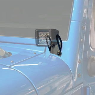 Oracle Lighting Single Mounting Pillar Brackets: Jeep Wrangler 2007-2018