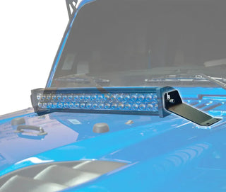 Oracle Lighting Hood Mounting Brackets SM/Light Combo: Jeep Wrangler 2007-2021