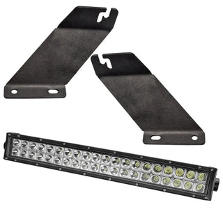 Oracle Lighting Hood Mounting Brackets SM/Light Combo: Jeep Wrangler 2007-2021