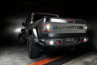 Oracle Lighting Rear Bumper LED Reverse Lights: Jeep Gladiator 2020-2024