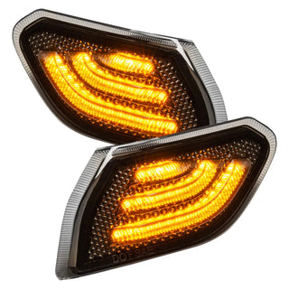 ORACLE Lighting Smoked Lens LED Front Sidemarkers: Jeep Wrangler (18-24) / Gladiator (20-24)