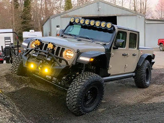 ORACLE Lighting Smoked Lens LED Front Sidemarkers: Jeep Wrangler (18-24) / Gladiator (20-24)