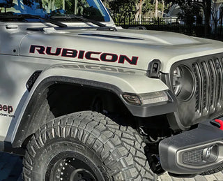 ORACLE Lighting Smoked Lens LED Front Sidemarkers: Jeep Wrangler (18-24) / Gladiator (20-24)
