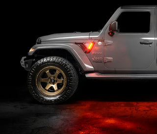Oracle Lighting Sidetrack LED System: Jeep Wrangler (18-24) / Gladiator (20-24)
