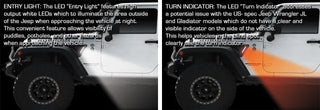 Oracle Lighting Sidetrack LED System: Jeep Wrangler (2007-2017) / Wrangler JK 2018