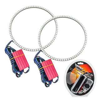 Oracle Lighting LED Surface Mount Headlight Halo Kit: Jeep Gladiator / Wrangler 2022-2024