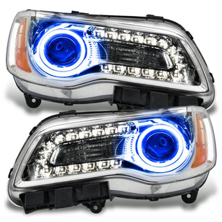 Oracle Lighting LED Halo Headlights Chrome Housing: Chrysler 300 2011-2014