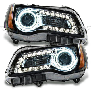 Oracle Lighting Black SMD Headlight: Chrysler 300 2011-2014