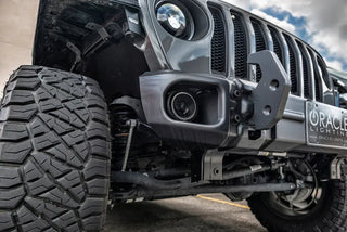 Oracle Lighting High Performance LED Fog Lights: Jeep Wrangler (18-24) / Gladiator (20-24) w/ Green