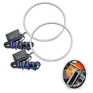 ORACLE Lighting LED Waterproof Halo Kit: Jeep Wrangler 2007-2017 (3943-330)