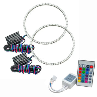 ORACLE Lighting LED Waterproof Halo Kit w/ Simple Controller: Jeep Wrangler 2007-2017