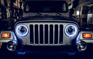 ORACLE Lighting LED Waterproof Halo Kit: Jeep Wrangler 1997-2006 (3947-001)