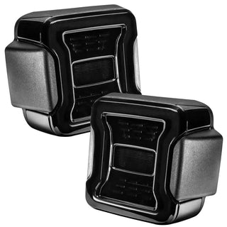 Oracle Lighting Black Series LED Tail Lights: Jeep Wrangler (18-24) / Gladiator (20-24)
