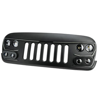 Oracle Lighting Vector Series Full LED Grille: Jeep Wrangler (2007-2017)