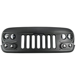 Oracle Lighting Vector Series Full LED Grille: Jeep Wrangler (2007-2017)