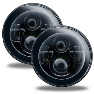 Oracle Lighting High Powered Black LED Headlights: Jeep Wrangler (07-17) / Wrangler JK (18)