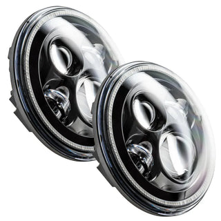 Oracle Lighting High Powered Black LED Headlights: Jeep Wrangler (07-17) / Wrangler JK (18)