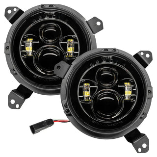 ORACLE Lighting High Powered LED Headlights (PAIR): Jeep Wrangler (18-24) / Gladiator (20-24)