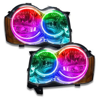 Oracle Lighting ColorSHIFT SMD Headlight (NON-HID): Jeep Grand Cherokee 2008-2010