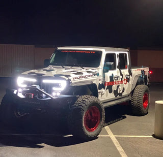 Oracle Lighting Vector Series Full LED Grille: Jeep Wrangler (18-23) / Gladiator (20-23)