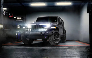 Oracle Lighting Vector Series Full LED Grille: Jeep Wrangler (18-23) / Gladiator (20-23)