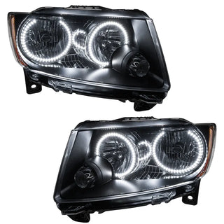 Oracle Lighting Chrome White SMD Headlight: Jeep Grand Cherokee 2011-2013
