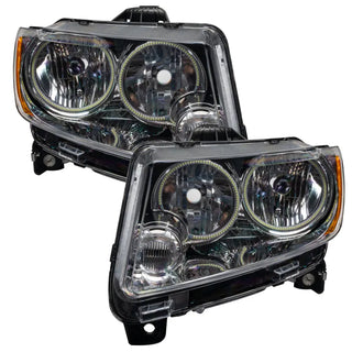 Oracle Lighting Chrome ColorSHIFT SMD Headlight: Jeep Grand Cherokee 2011-2013 w/ 2.0 Controller