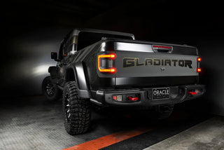 Oracle Lighting Flush Mount LED Tail Lights: Jeep Gladiator 2020-2024