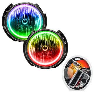 Oracle Lighting ColorSHIFT SMD Headlight w/ RF Controller: Jeep Wrangler 2007-2016