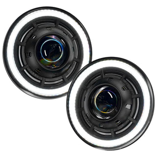 ORACLE Lighting Oculus 7in Switchback Bi-LED Projector Headlights: Jeep Wrangler (07-17) / JK (18)