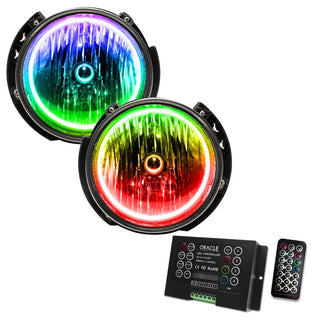 Oracle Lighting ColorSHIFT SMD Headlight w/ 2.0 Controller: Jeep Wrangler 2007-2016