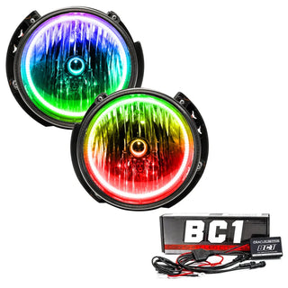 Oracle Lighting ColorSHIFT SMD Headlight w/ BC1 Controller: Jeep Wrangler 2007-2016