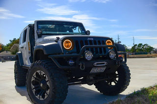 Oracle Lighting ColorSHIFT SMD Headlight w/ BC1 Controller: Jeep Wrangler 2007-2016