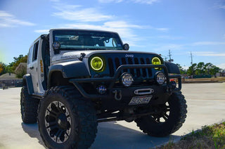 Oracle Lighting ColorSHIFT SMD Headlight w/ BC1 Controller: Jeep Wrangler 2007-2016