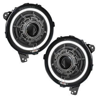 Oracle Lighting Oculus Bi-LED Projector Headlights: Jeep Wrangler (18-24) / Gladiator (20-24)