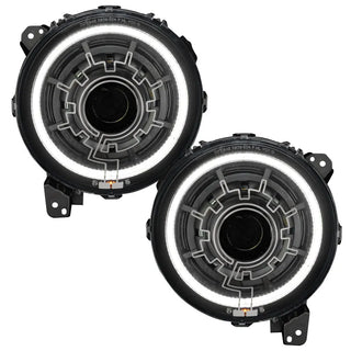 Oracle Lighting Oculus Bi-LED Projector Headlights: Jeep Wrangler (18-24) / Gladiator (20-24)