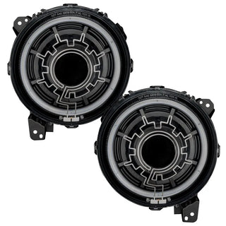 Oracle Lighting Oculus Bi-LED Projector Headlights: Jeep Wrangler (18-24) / Gladiator (20-24)