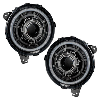 Oracle Lighting Oculus Bi-LED Projector Headlights: Jeep Wrangler (18-24) / Gladiator (20-24)