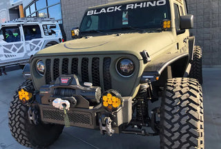 Oracle Lighting Bi-LED Projector Headlights Matte Black: Jeep Wrangler (18-24) / Gladiator (20-24)