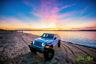 Oracle Lighting Bi-LED Projector Headlights Matte Black: Jeep Wrangler (18-24) / Gladiator (20-24)